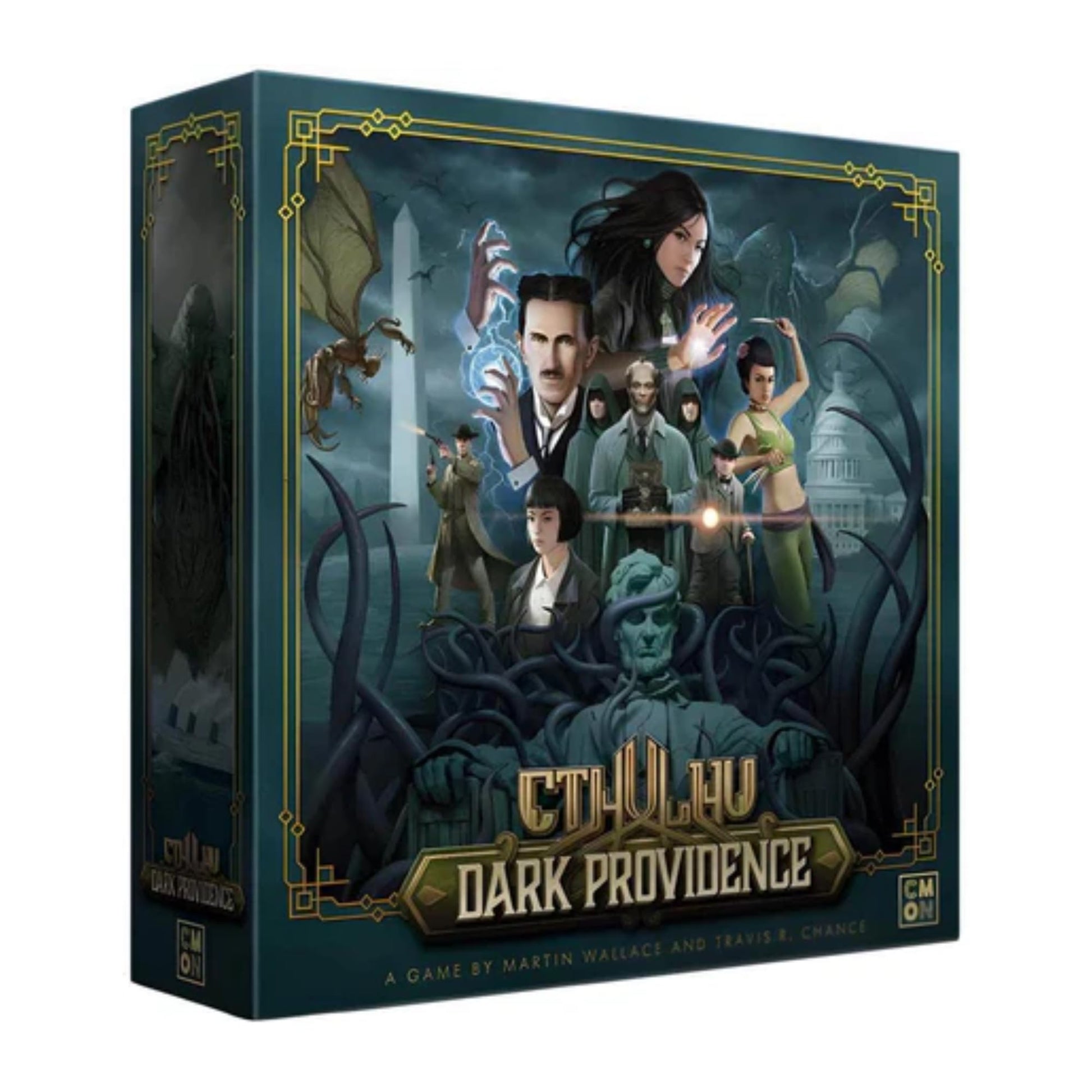 Cthulhu: Dark Providence Board Game - Secret Alignment Deckbuilding Game, Immersive Strategy Game for Kids & Adults, Ages 14+, 1-5 Players, 90 Minute