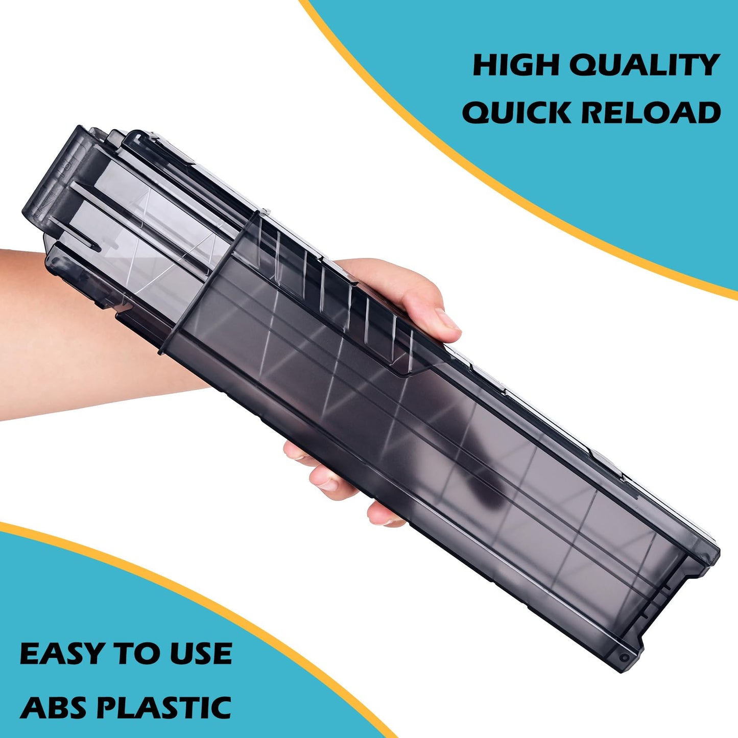 lififun Ultra Magazine, 18-Dart Magazine Dart Clips for Nerf Ultra 2 PCS Black
