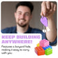 Brick Popper - World's Fastest Brick Separator - Efficient Remover for Kids & Adults - Ages 6+ - Essential Tool (Purple)