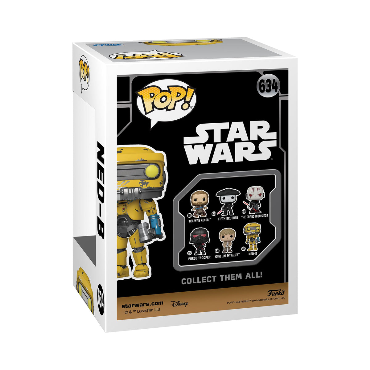 Funko POP! Vinyl: OBI-Wan Kenobi - Ned-B - Star Wars - Collectable Vinyl Figure - Gift Idea - Official Merchandise - for Kids & Adults - TV Fans