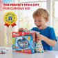 Playz Electrical Circuit Board Engineering Kit for Kids with 25+ STEM Projects Teaching Electricity, Voltage, Currents, Resistance, & Magnetic Science