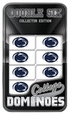 MasterPieces Game Day - NCAA Penn State Nittany Lions - 28 Piece Team Logo Double Six Domino Set