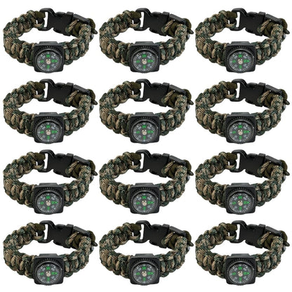 Fun Express Paracord Compass Bracelet Craft Kit - Crafts for Kids and Fun Home Activities - VBS Vacation Bible School Supplies/Decor