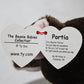 TY Portia Terrier - Beanie Babie Reg