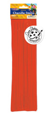 Creativity Street Chenille Stems/Pipe Cleaners 12 Inch x 4mm 100-Piece, Red