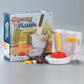 Kinaxixi Poop Shoot Game for 2-6 Players Interactiive Toliet Gags Gifts for Family Practical Joke Toys Creative Toliet Flushiing Game Funny White