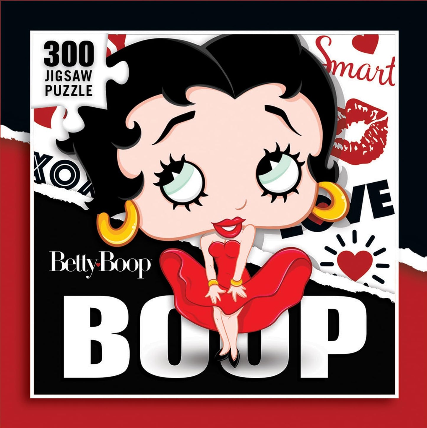 Betty Boop 300pc - Premium Quality, Educational, and Fun Activity for Adults and Families - Great Gift Idea for Holidays, Birthdays, and Everyday