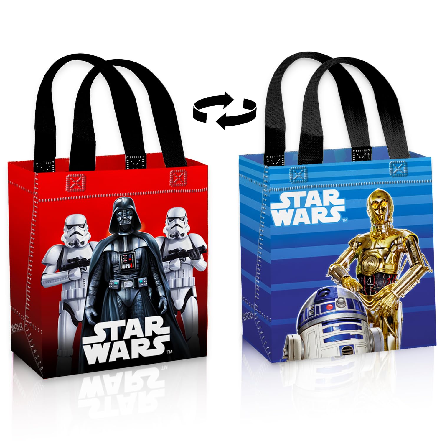 Star Wars Party Favor Bags for Kids Birthday 24 Pack Bundle