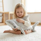 ZHONGXIN MADE Simulation Hammerhead Shark Stuffed Animal - 15 inch Simulation Shark Animal Plush Toys as Gift for Your Kids