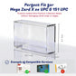PKMN UPC Acrylic Case Protector - Compatible with Mega Charizard X ex & 151 Ultra-Premium Collection, Ultra Thick 8/5mm Clear Acrylic with Magnetic