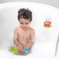 Stack 'n Squirt Bath Fun - Baby Bath Toy for Fun in the Bathtub and Kiddie Pool - 3-Piece Infant Bath Toys Play Set - Keep Children Entertained While