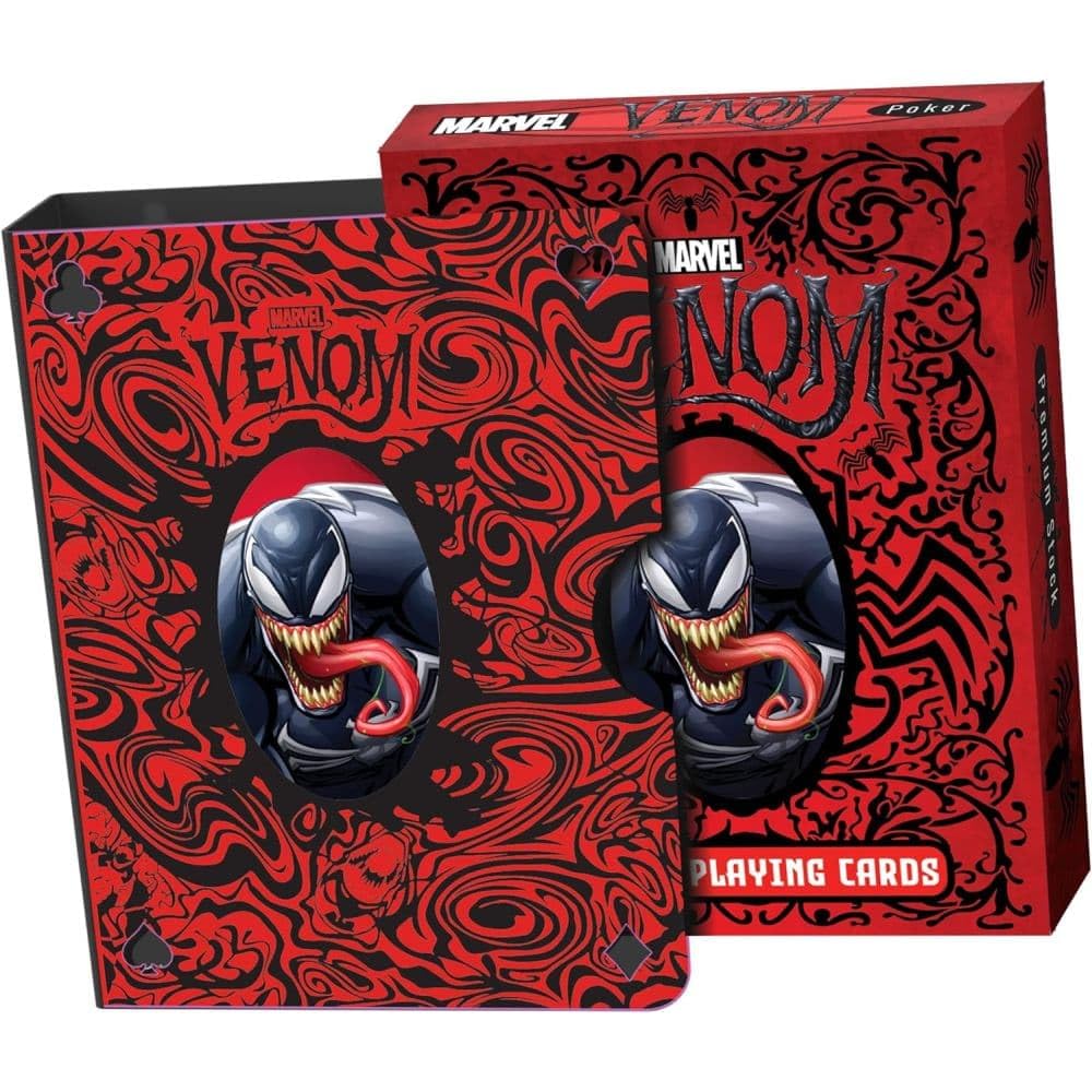 Fantasma Marvel Venom Playing Cards with Guard