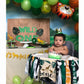 Ullovit First 1st Birthday Crown for Baby Boys Prince, Sparkle Gold Green Wild One Birthday Hat Headband Cake Smash Photo Decoration by Moonlightgo