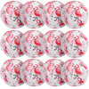 Fun Express Flamingo Print Beach Balls Bulk 12 Pack - Inflatable Pool Toys for Kids & Adults | Hawaiian Luau Party Decorations & Favors | Tropical