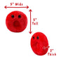 GIANTmicrobes Red Blood Cell Plush, Blood Drop Plush, Blood Bank, Gifts for Lab Techs, Hematology, Phlebotomy Gifts, Leukemia Awareness, Immunology