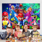 Wall Decor Backdrop for Birthday Decorations Kids Birthday Party Supplies (5x3ft)