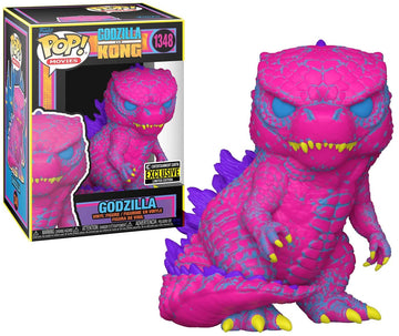 Funko POP! Godzilla vs. Kong Blacklight Godzille 3.75" Vinyl Figure (#1348)