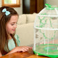 Uncle Milton Butterfly Farm Live Habitat - Observe Caterpillars Transform Into Butterflies, STEM Toy, Great Gifts for Boys & Girls Ages 6+