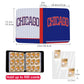 Baseball Card Binder With Sleeves 900 Pocket, Chicago Card Holder for Trading Cards, Collector Album, Sports Card 3 Ring Storage Book Folder Organizer
