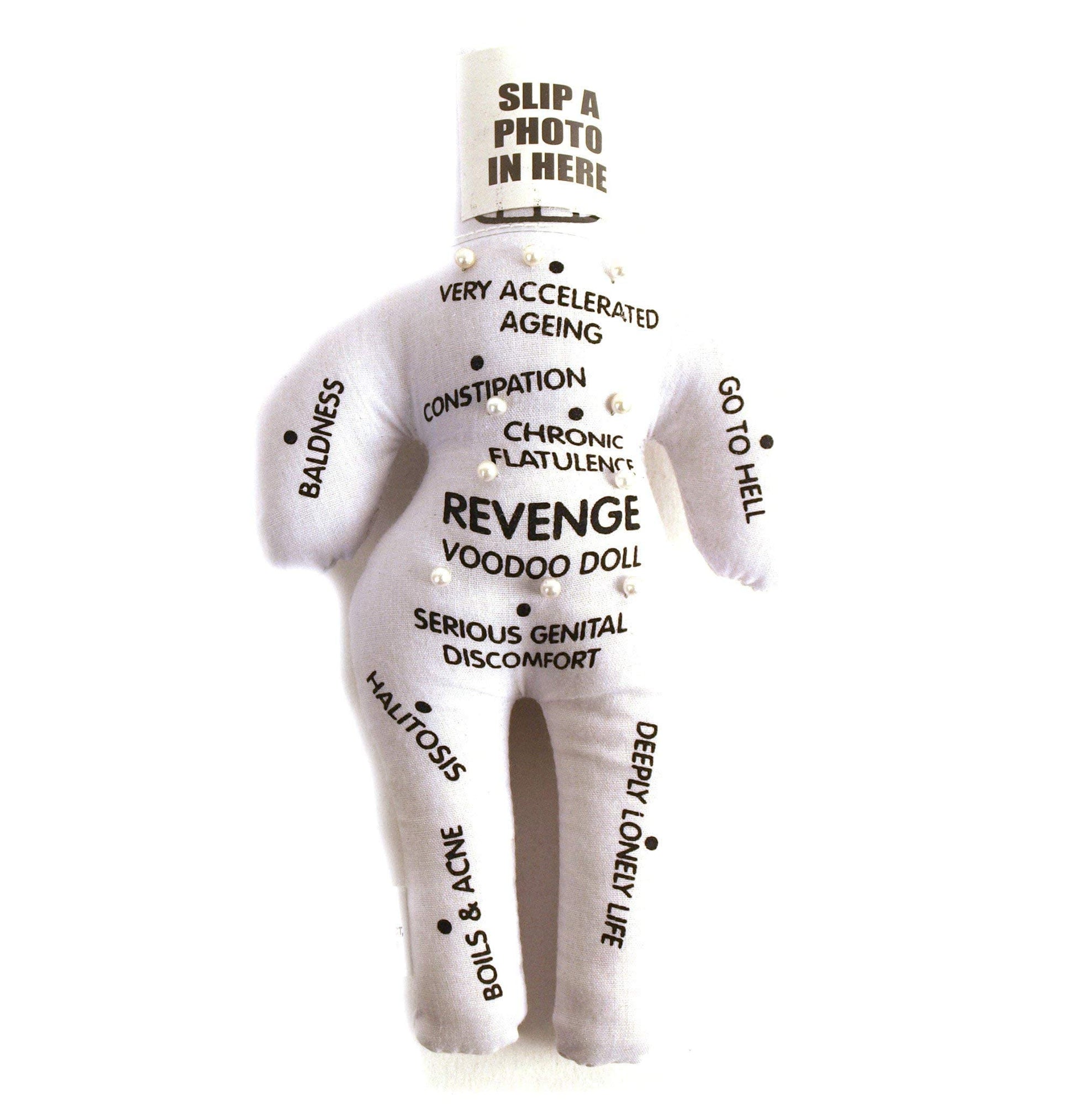 Diabolical Gifts DP0494 Revenge Voodoo Doll Joke Novelty Gift Present