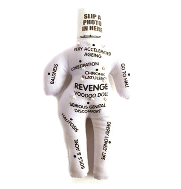 Diabolical Gifts DP0494 Revenge Voodoo Doll Joke Novelty Gift Present