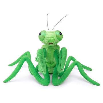 Tiny Heart 12" Green Praying Mantis Plush Toy, Cute Realistic Insect Stuffed Animal Plushies, Soft Huge Bug Cuddly Pillow for Kids Boys Girls, Insect