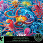 Ceaco - Glow in The Dark - Underwater Octopus - 750 Piece Jigsaw Puzzle