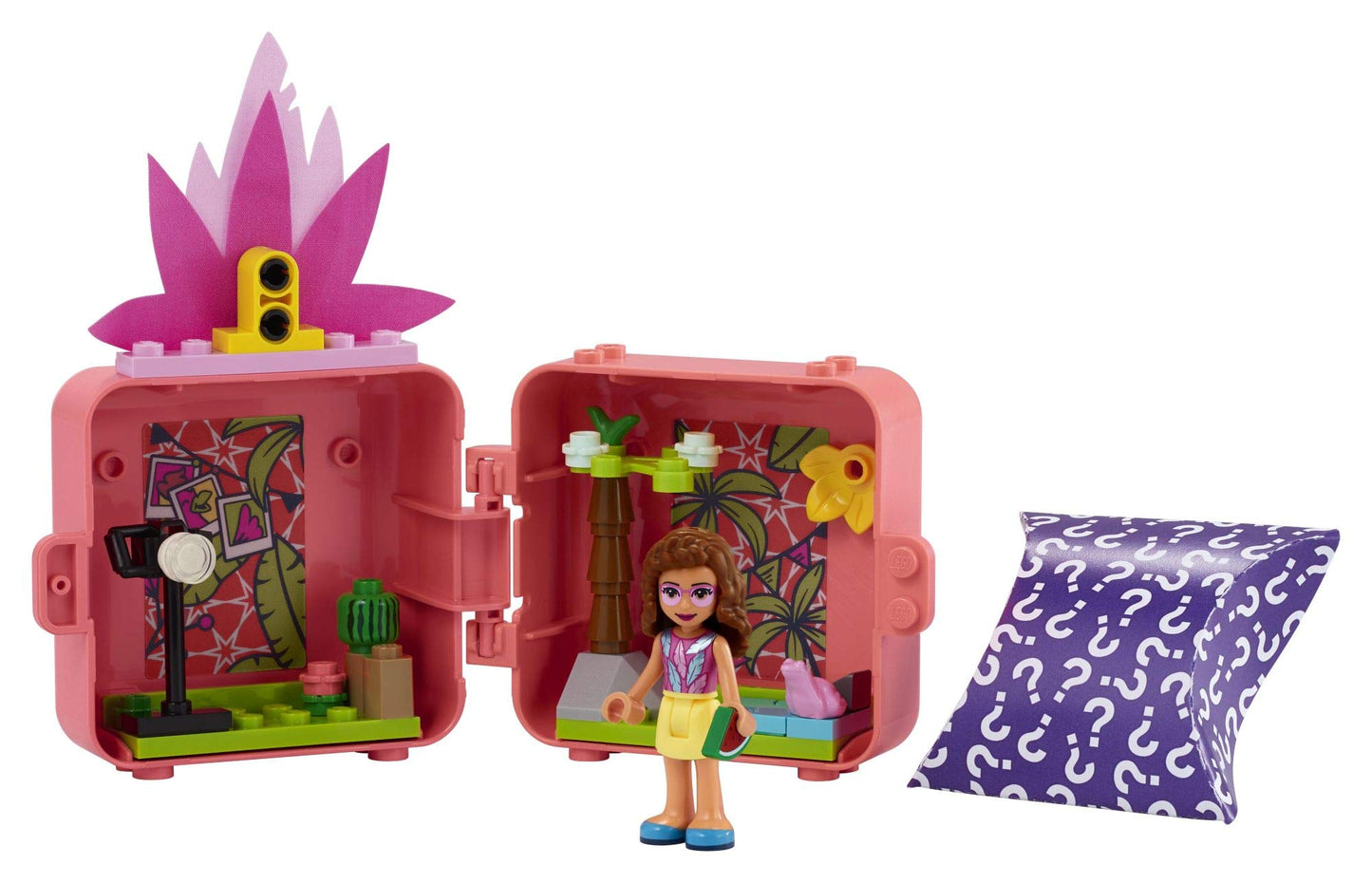 LEGO Friends Olivia's Flamingo Cube 41662 Building Kit; Includes Flamingo Toy and Mini-Doll Toy; Portable Playset Makes Great Creative Gift, New 2021