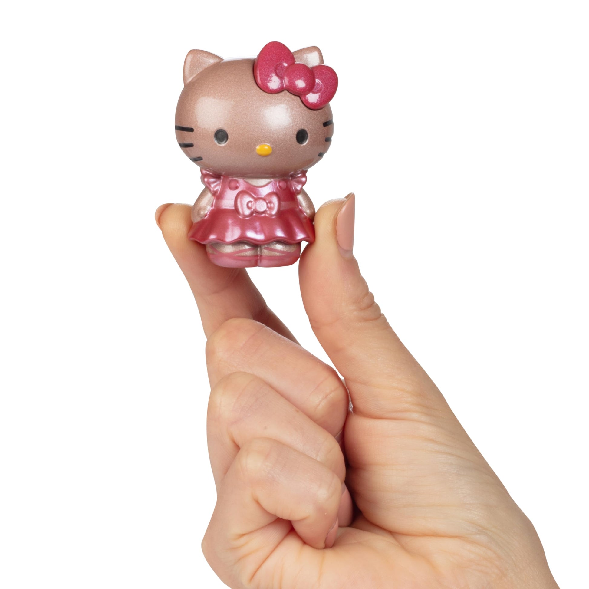 Hello Kitty and Friends Official 2-Inch Figure 2-Pack - Hello Kitty & Kuromi Mini Figurines, Series 1 - Authentic Sanrio Collectible Toys for Kids