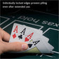 KEAIDUO Waterproof Poker Cards 100% Plastic - Washable PVC Playing Cards Deck - Durable, Spill Proof & Smooth Shuffle for Casino Game Night, Travel