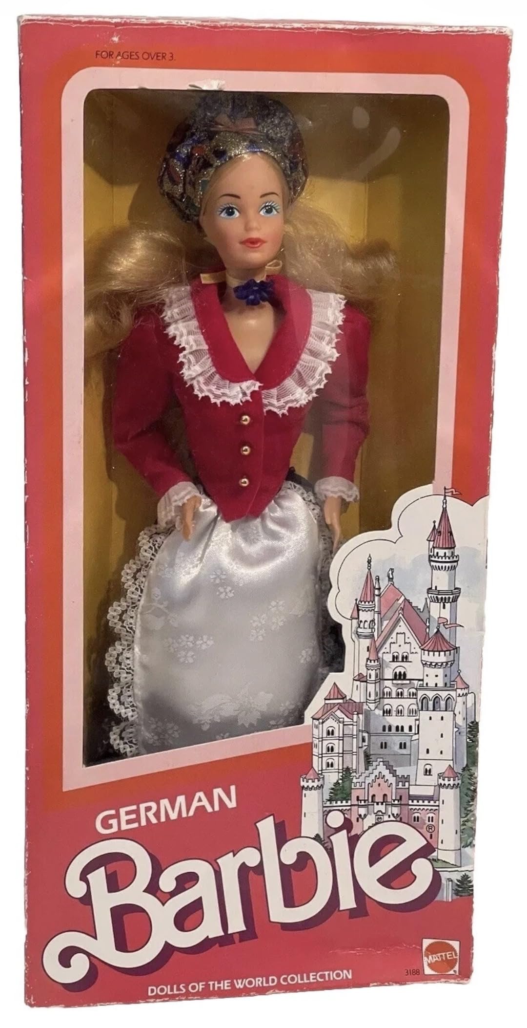 Mattel Dolls of the World German Barbie 1st Edition (1987)