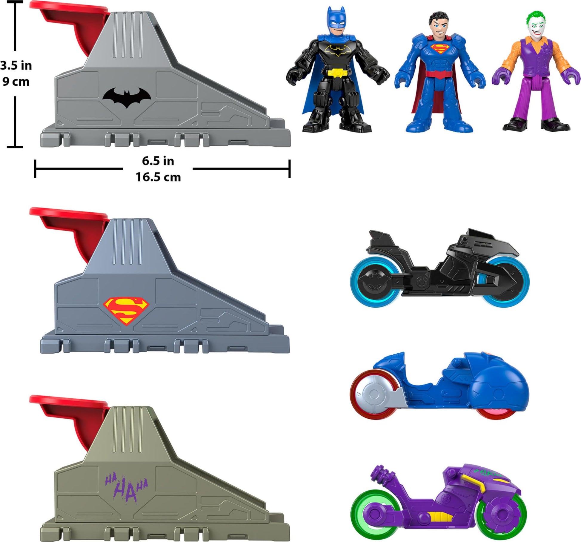 Fisher-Price Imaginext DC Super Friends Launcher Set (Styles May Vary)