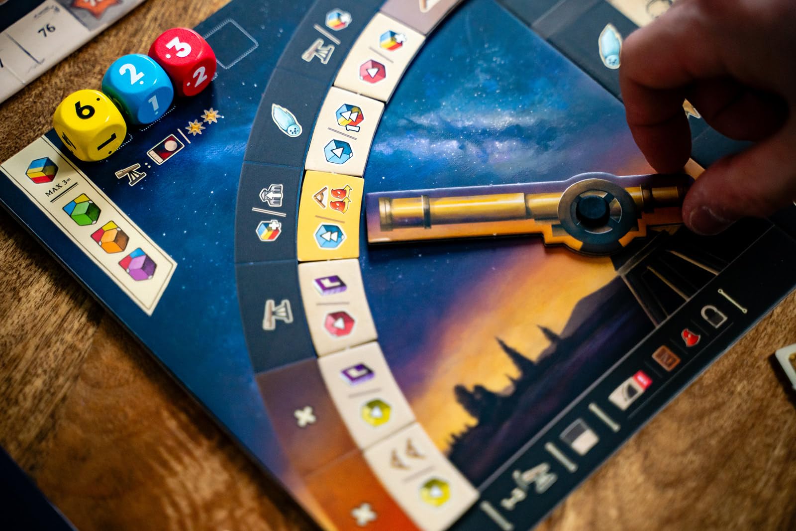 Capstone Games Galileo Galilei Strategy Board Game for Adults & Family,1-4P