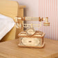 Heligotech 3D Wooden Puzzle for Adults, Retro Telephone Wooden Model Kit to Build, Steampunk Puzzle Desktop Phone Assembly Model DIY Craft Decor Gift