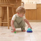 Lovevery, Wooden Stacking Stones (4), Perfect for Your Toddler Starting at 11 Months+