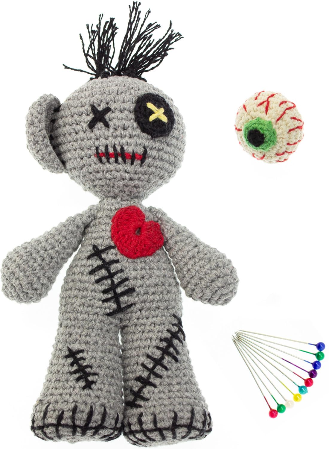 Bersie Handmade Voodoo Doll - Ashy
