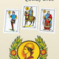 LEQBO 2 Pack Spanish Playing Cards, Baraja Española - 48 Card Deck Mexicana Naipes (1-12 in 4 Suits + 2 Jokers), Traditional Latin American Design