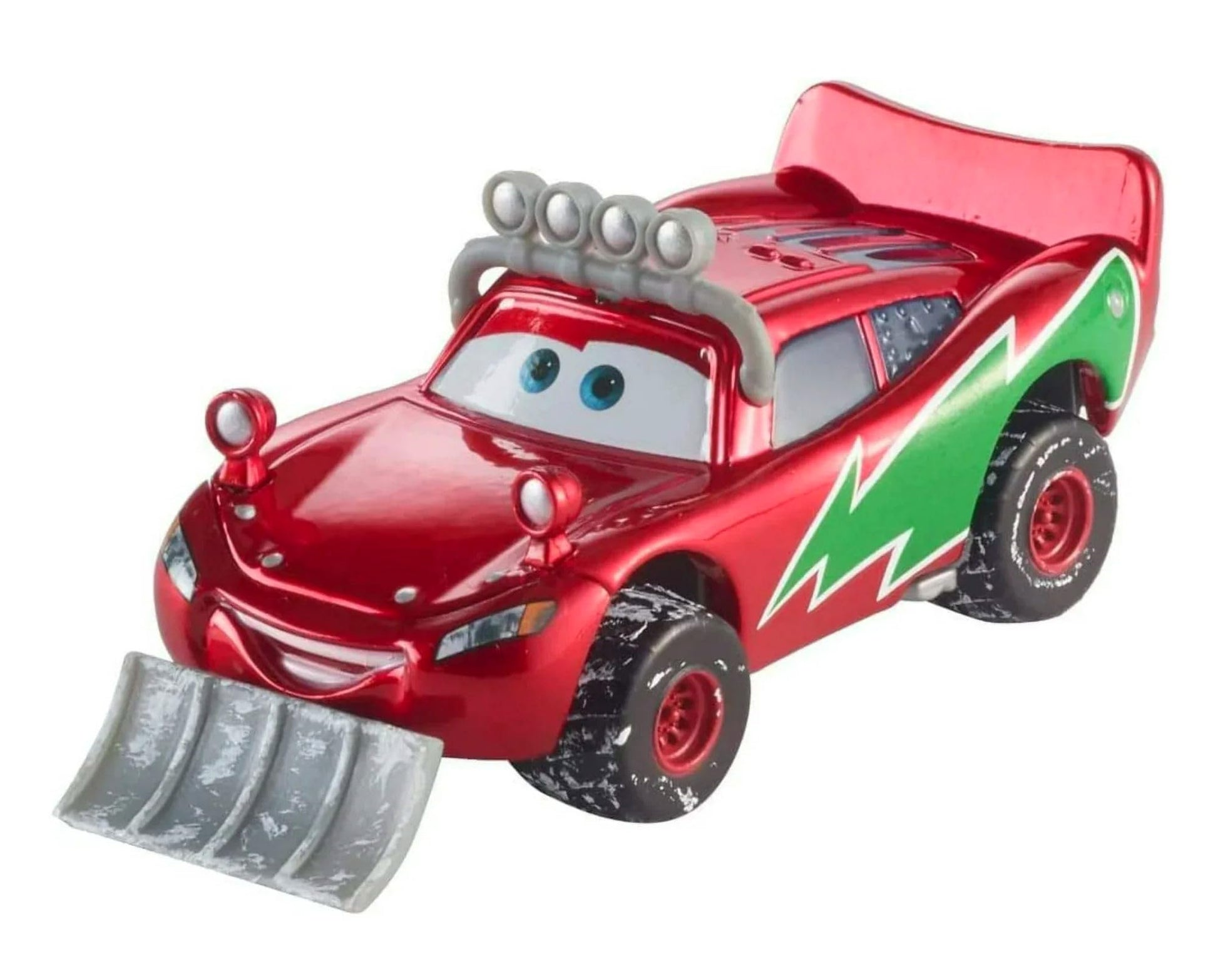 Disney Pixar Cars Holiday Winter Series - Bundle of 5 Die-Cast Vehicles, Christmas Special Edition, 1:55 Scale, GYD55-963C, Ages 3+