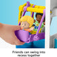 Fisher-Price Little People Toddler Playset Play for All School with 2 Figures & 2 Accessories for Preschool Pretend Play Ages 1+ Years