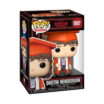 Funko Pop! TV: Stranger Things - Dustin Henderson - Collectable Vinyl Figure - Gift Idea - Official Merchandise - Toys for Kids & Adults - Fantasy