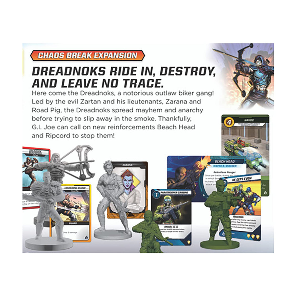 Renegade Game Studios G.I. Joe Mission Critical Chaos Break Expansion