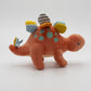 Mary Meyer Pebblesaurus Stuffed Animal Soft Toy, 10-Inches, Coral Dinosaur