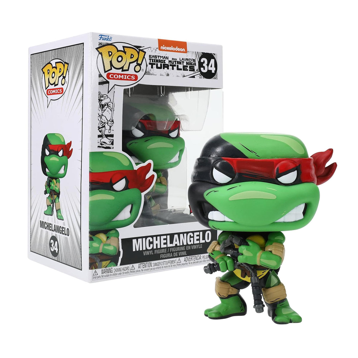 TMNT Funko POP Vinyl Figure | Michelangelo PX Exclusive