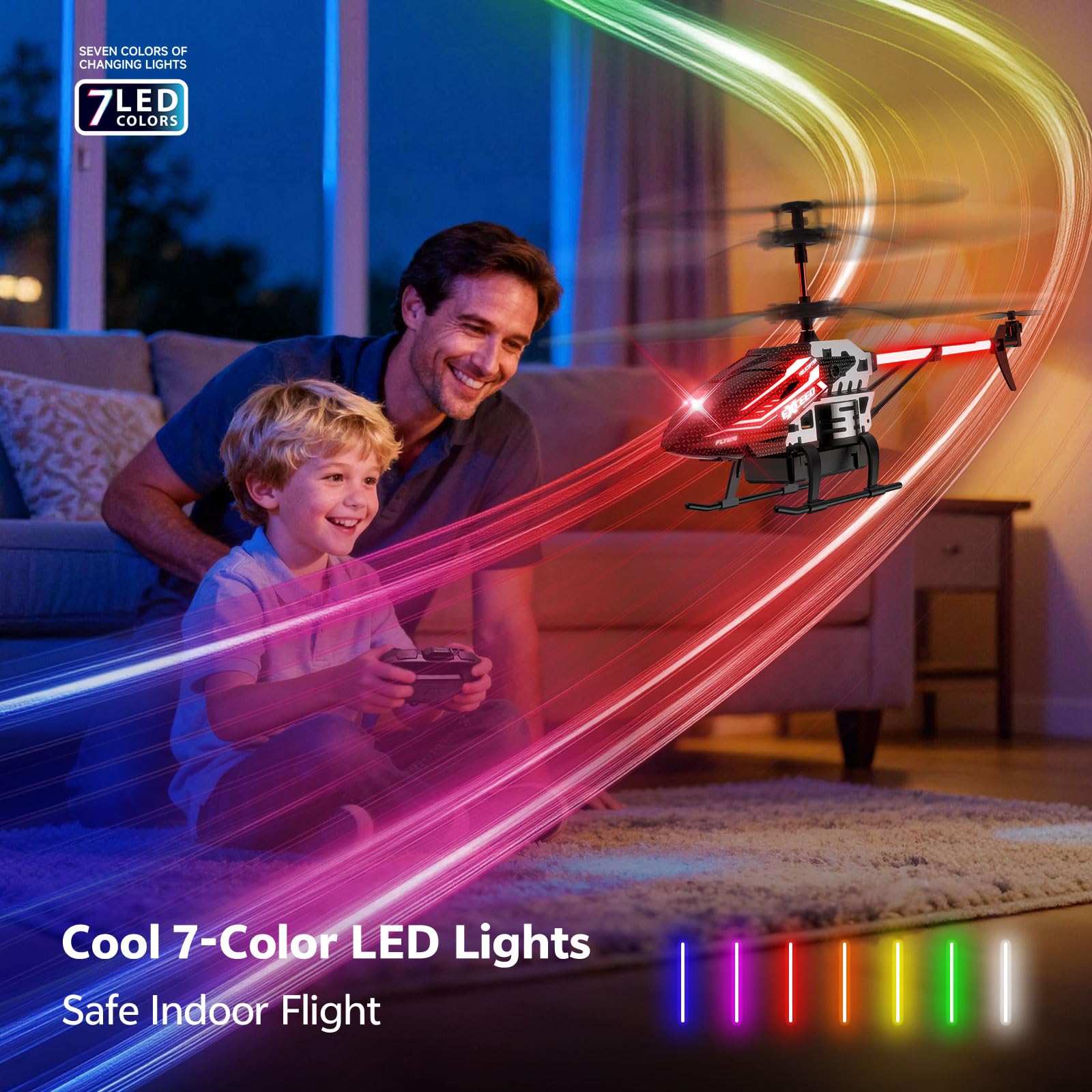 jikuva RC Helicopter, Remote Control Helicopter for Kids & Beginners