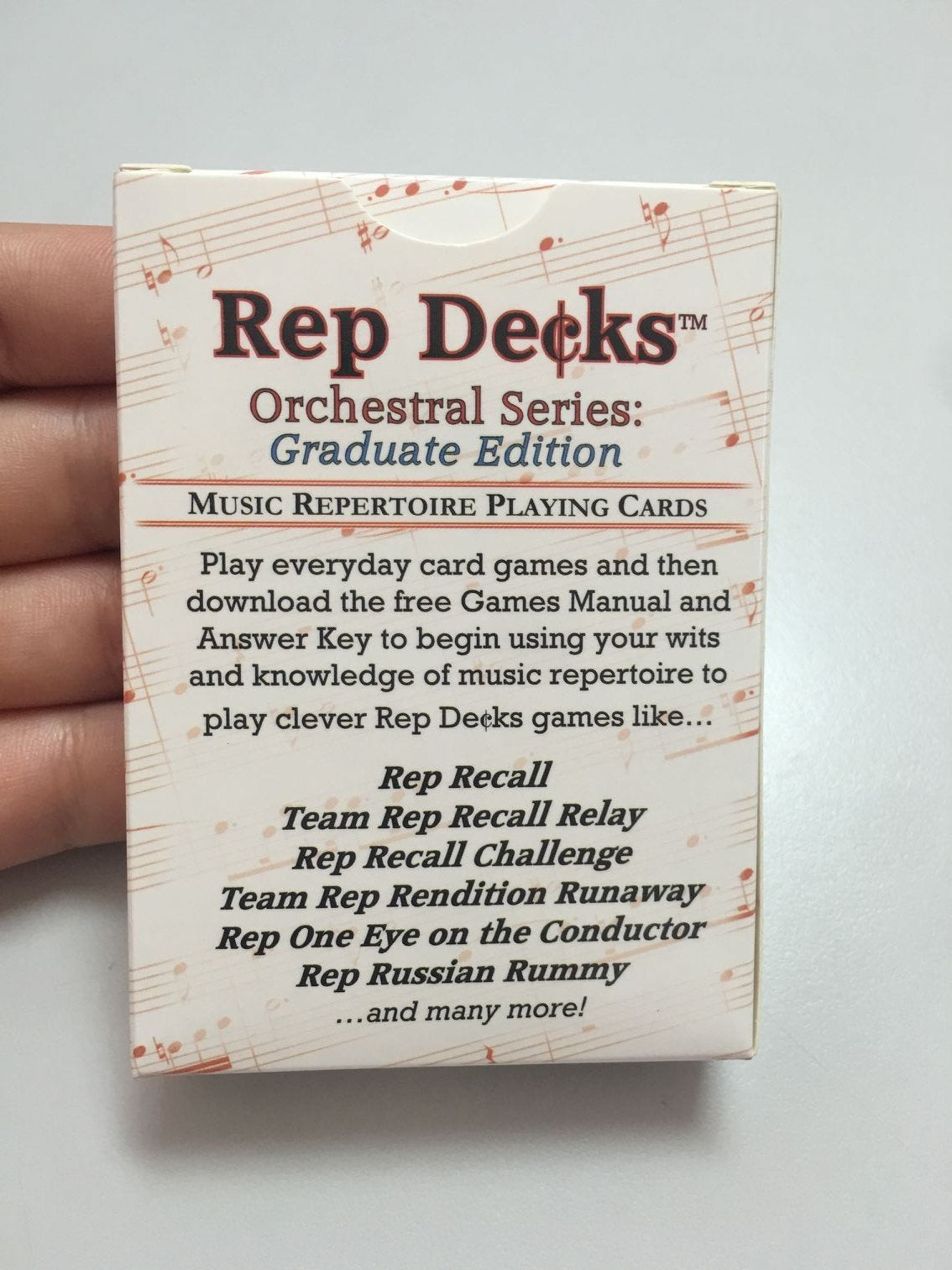 Rep Decks - Orchestral Series: Graduate Edition