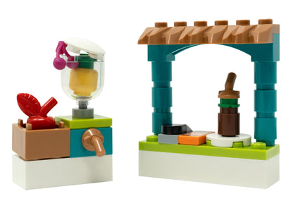 LEGO Friends Accessory Set: Smoothie Booth Beach Mini Set (33 pcs) Ages 6+