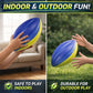 3-Pack Soft Foam Footballs for Kids, 8.5" Spiral Youth Training Balls