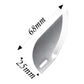 Share Goo 65x25mm RC Model Boat Water Knife Turn Fins Auxiliary Waterjet for 75-85cm Electric Nitro Power Remote Control Boats