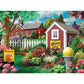 Bits and Pieces 50 Piece Puzzles for Adults - Alan Giana 3-Pack - 50 Extra Large Pieces 15" x 19" Jigsaw Puzzles, Rustic Country Scenes, No 2 Pieces