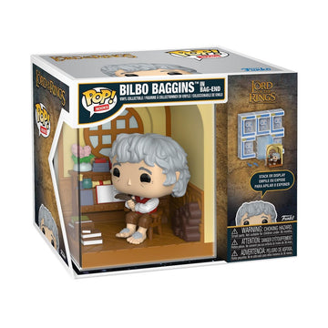 Funko Pop! Nooks: The Lord of The Rings - Bilbo Baggins in Bag-End - Collectable Vinyl Vigure - Gift Idea - Official Merchandise - Toys for Kids &